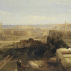 Edinburgh from the Castle